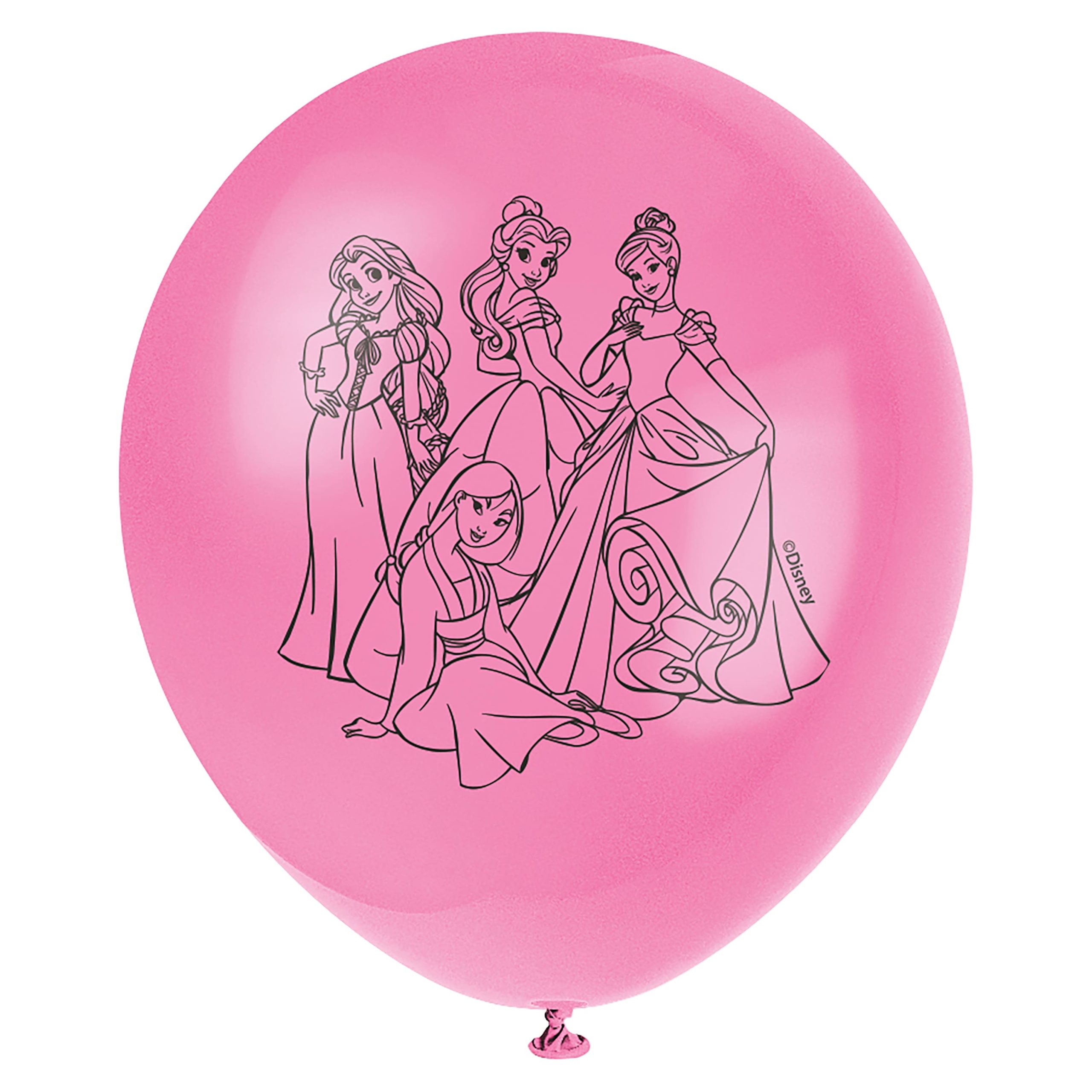 12" Disney® Princess Latex Balloons, 8ct. - Image 3