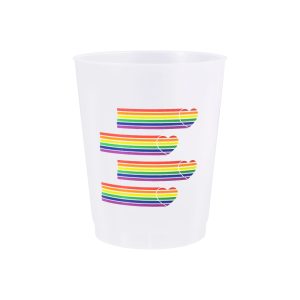 16oz. Pride Heart Reusable Cups, 8ct. by Celebrate It™