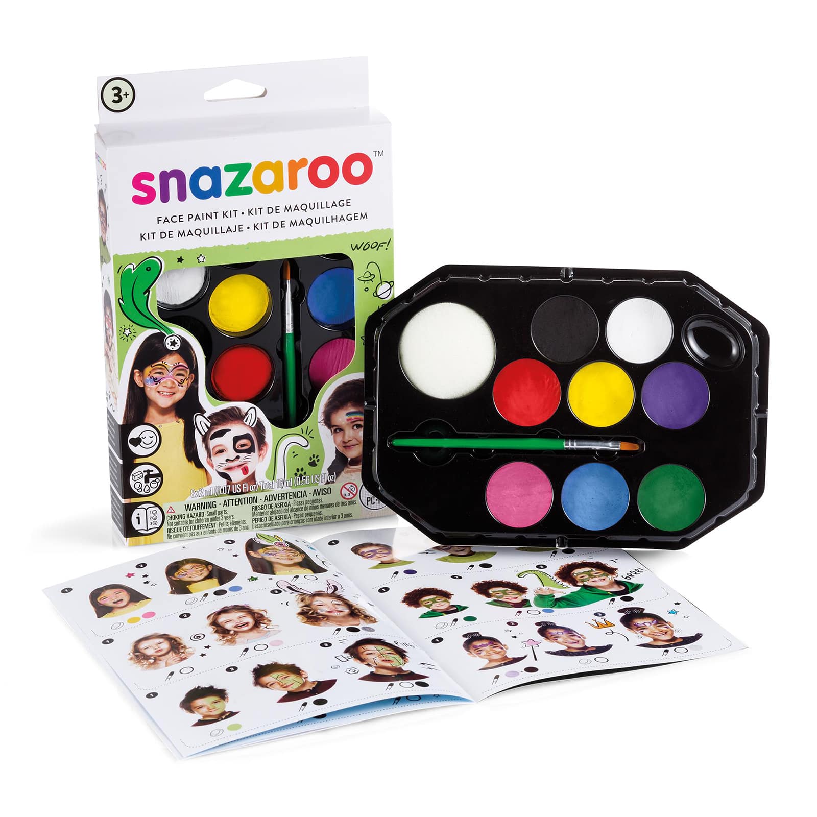 Snazaroo™ Rainbow Face Paint Kit - Image 3