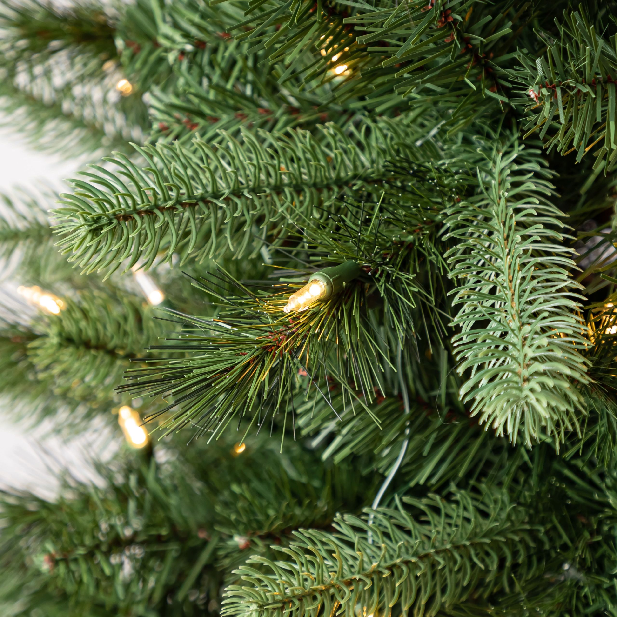 9ft. Pre-Lit Rothwell Slim Artificial Christmas Tree, Warm White LED Lights by Ashland® - Image 2
