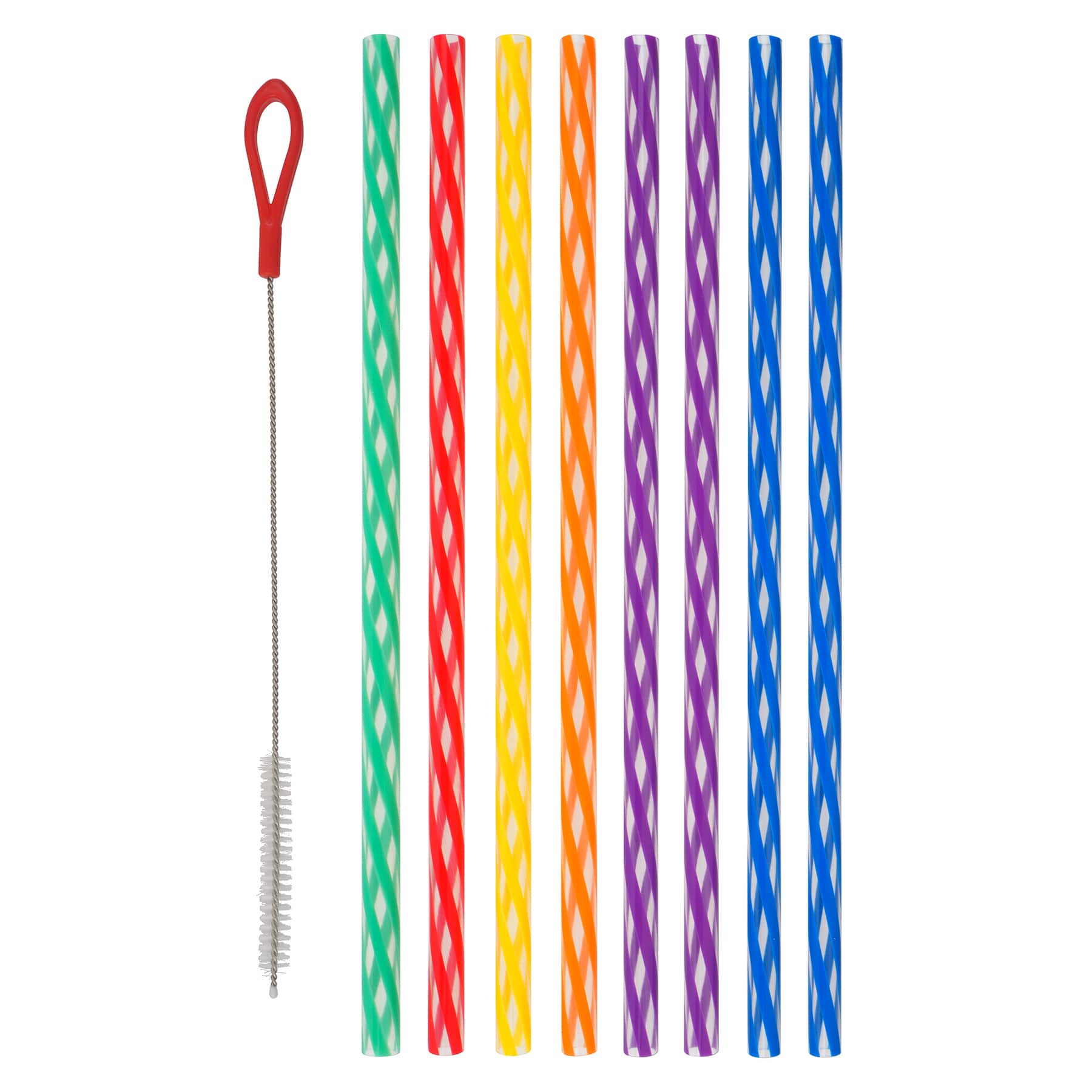 Pride Straws & Brush Set by Celebrate It™