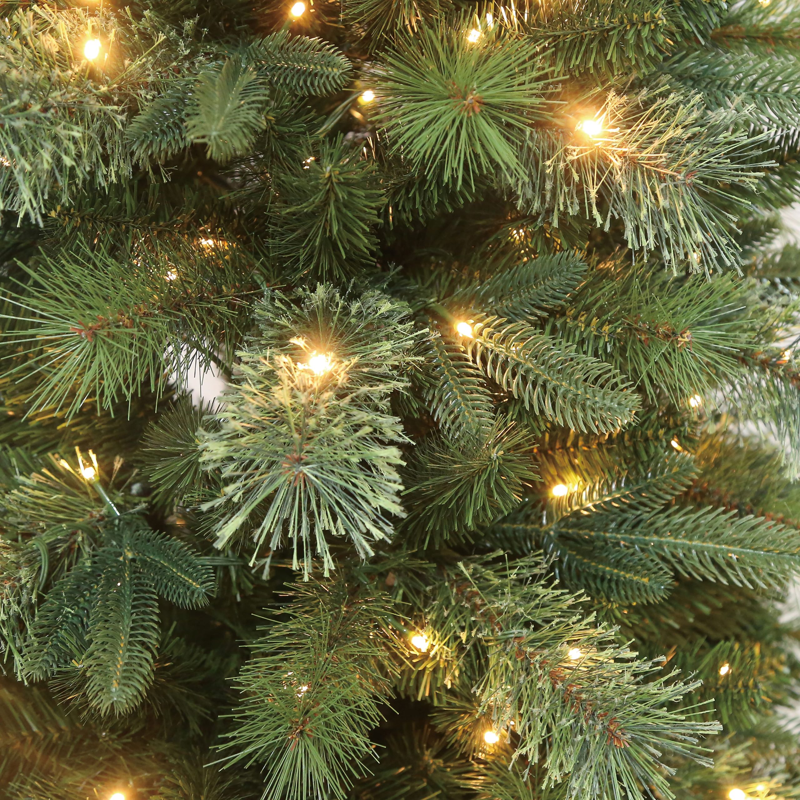 6ft. Pre-Lit Sierra Spruce Artificial Christmas Tree, Warm White LED Lights by Ashland® - Image 4