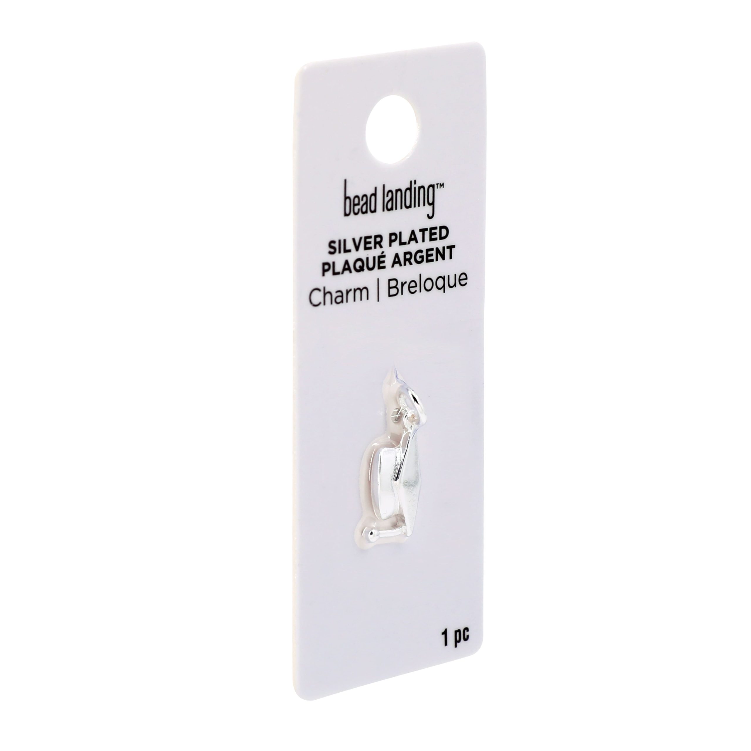 Silver Plated Graduation Cap Charm by Bead Landing™ - Image 4