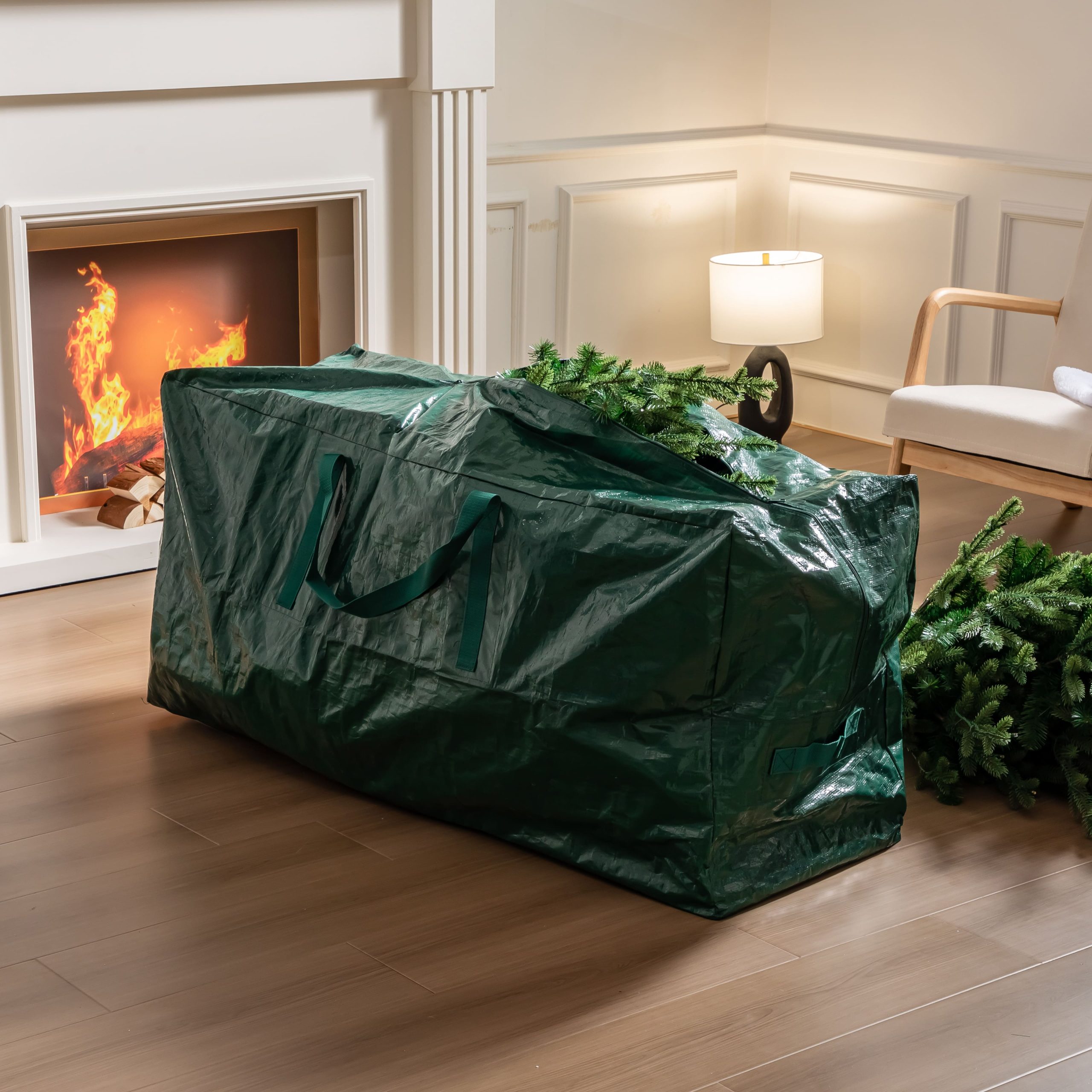 7.5ft. Pre-Lit Collins Fir Artificial Christmas Tree, Color Changing Mini LED Lights by Ashland® - Includes a Tree Storage Bag - Image 2