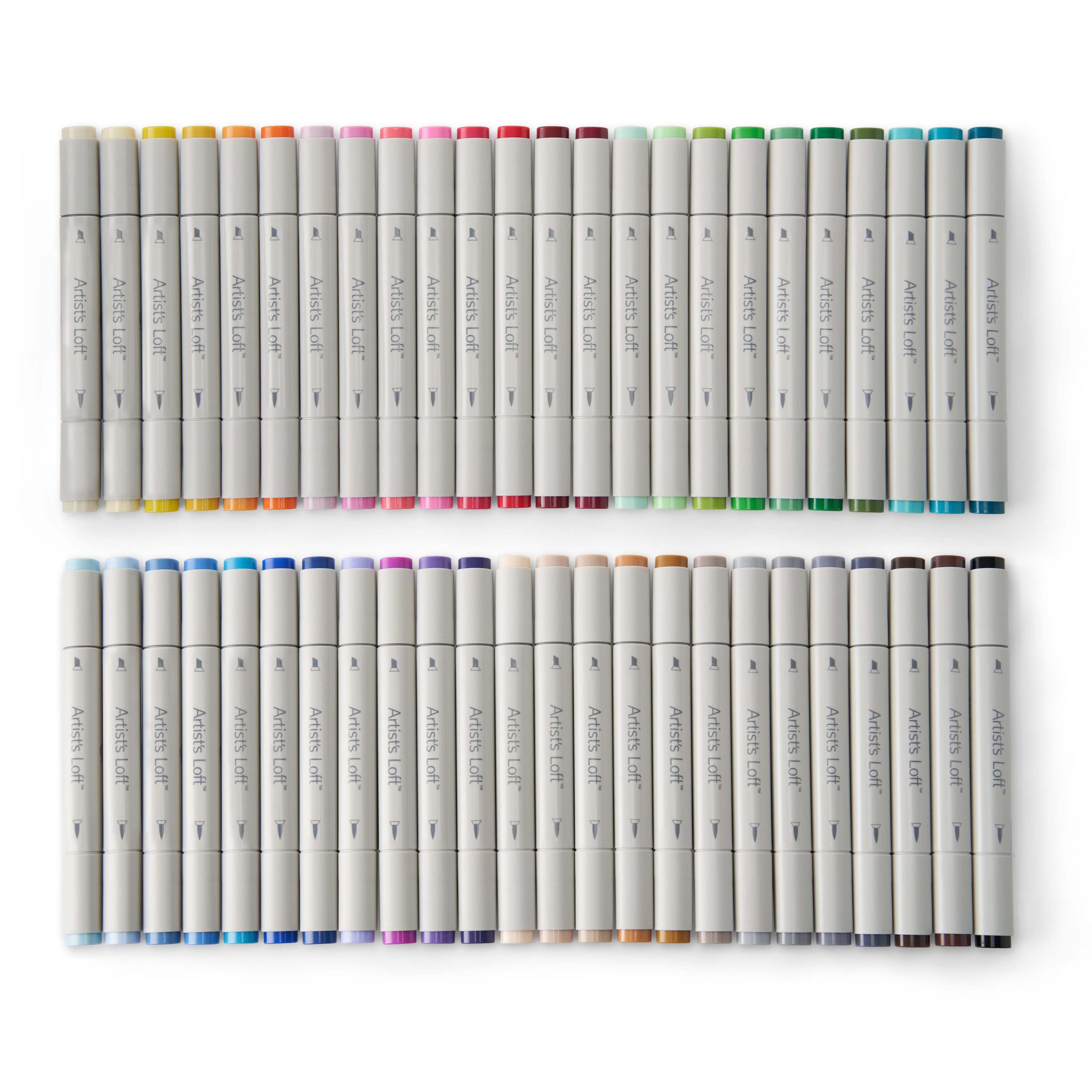 48 Color Dual Tip Sketch Markers by Artist's Loft™