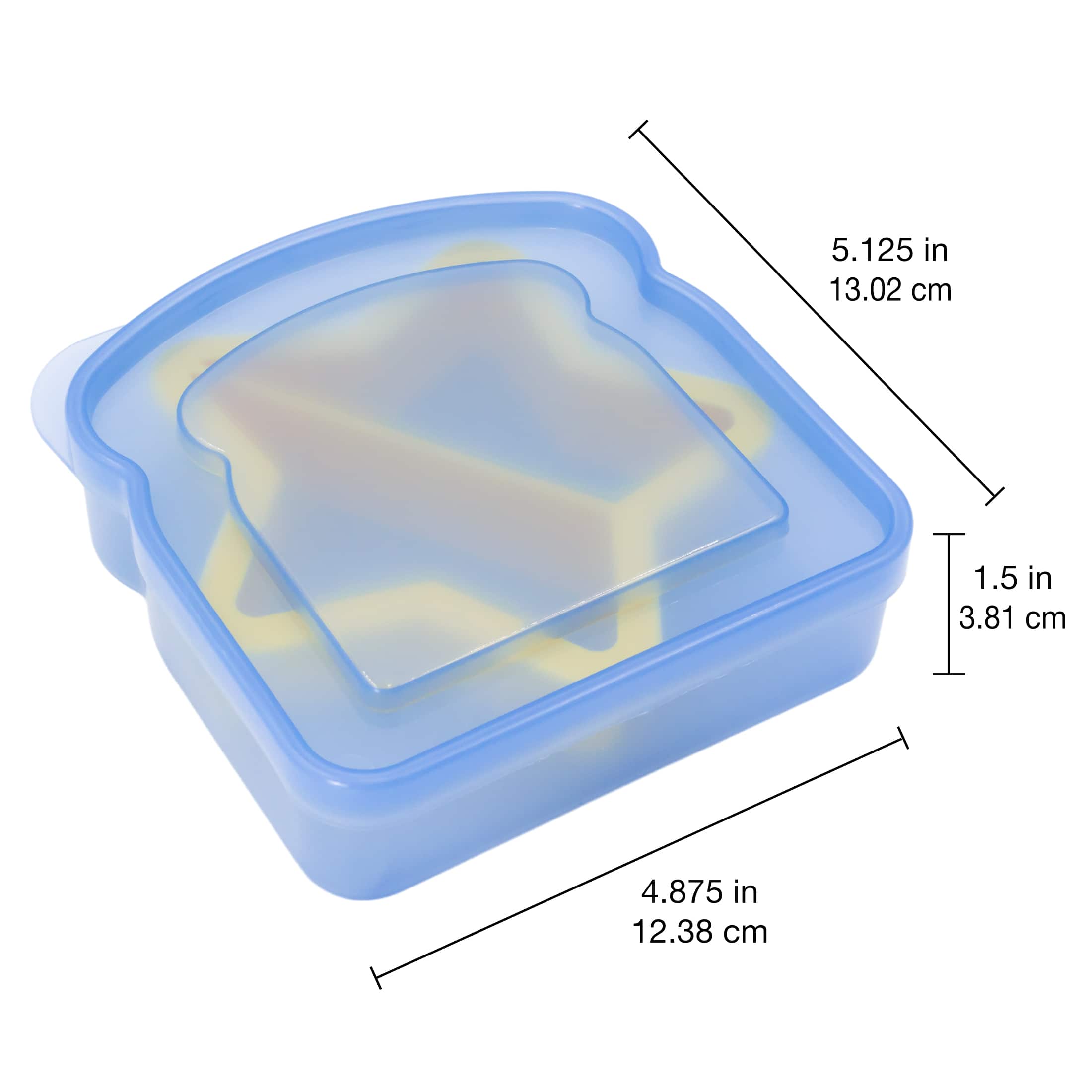 Class Rules! 5.25" Teal Sandwich Cutter Set by B2C™ - Image 4