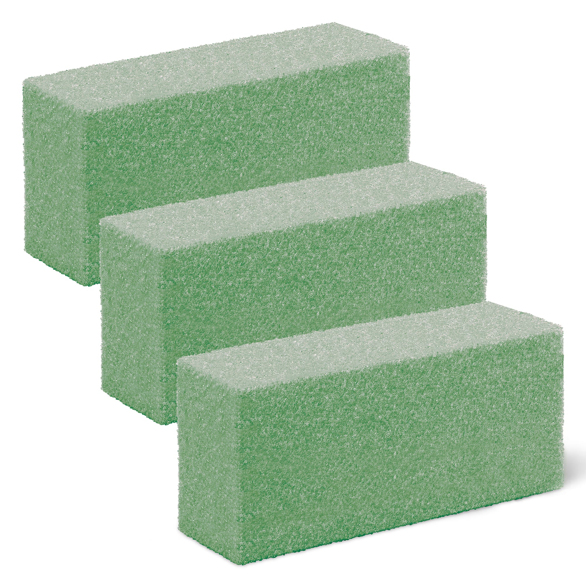 FloraCraft® FloraFōM 8.75" x 2.75" x 3.75" Green Foam Bricks, 3ct. - Image 2