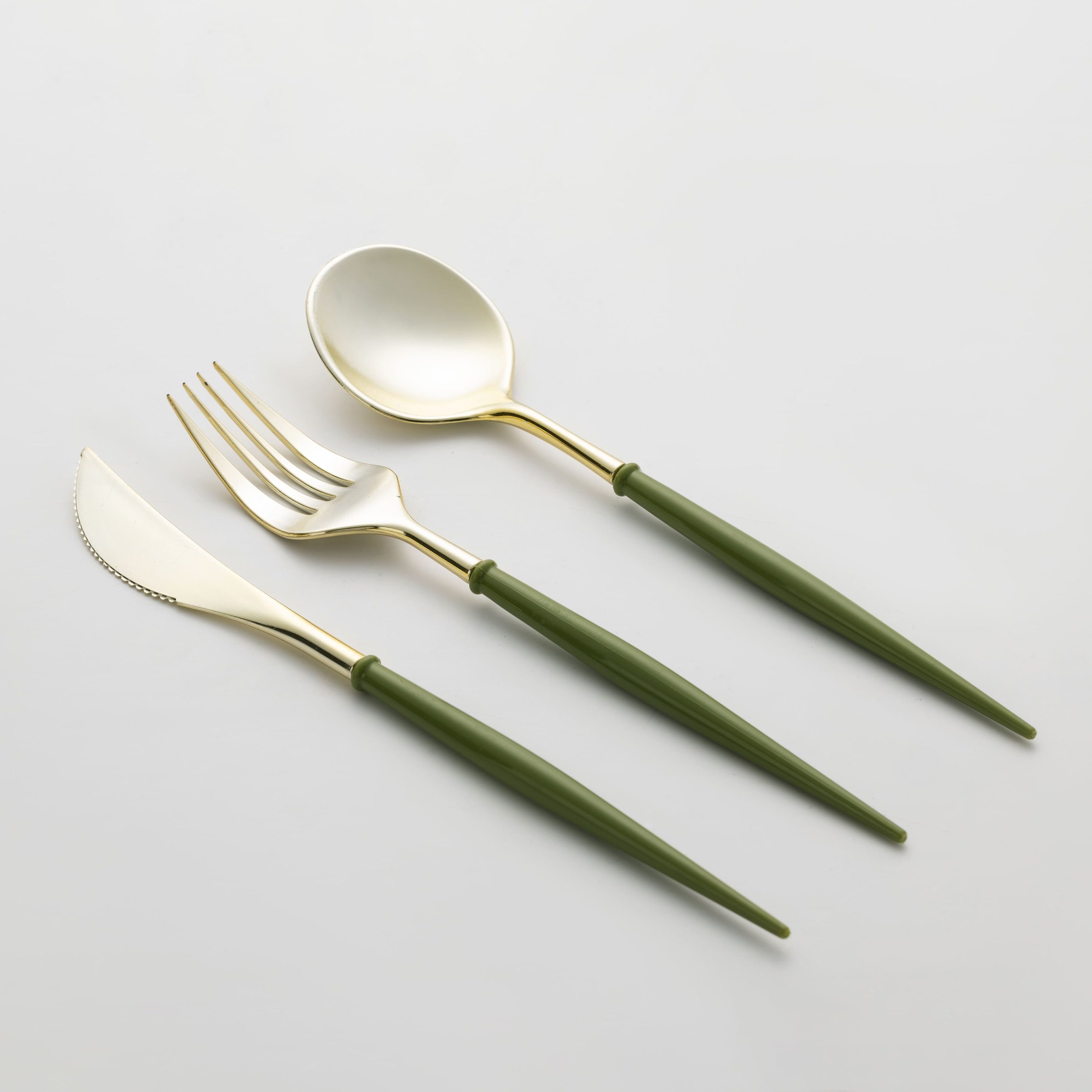 Thanksgiving Green Cutlery, 40ct. by Celebrate It™ - Image 2