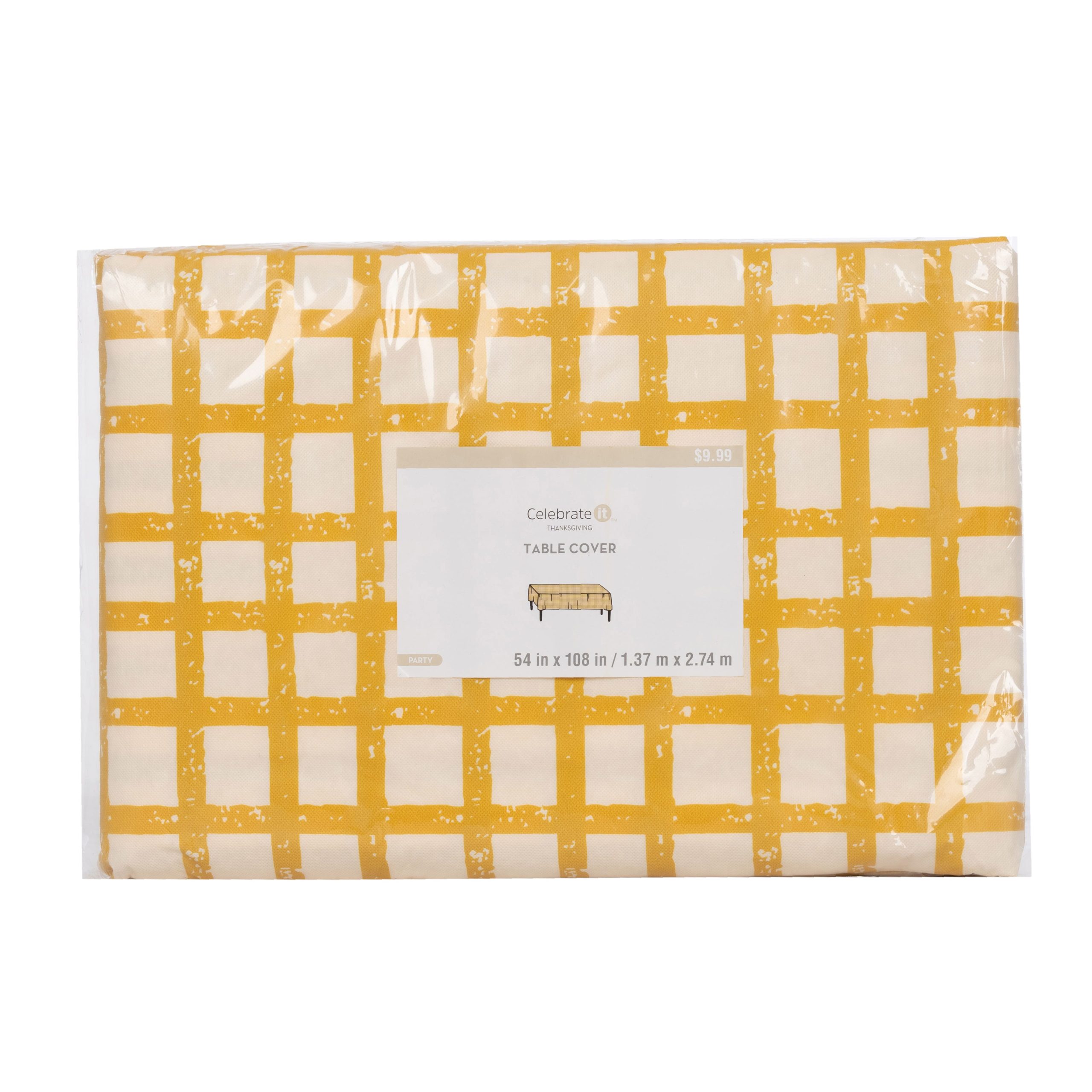 108" Yellow Table Cover by Celebrate It™