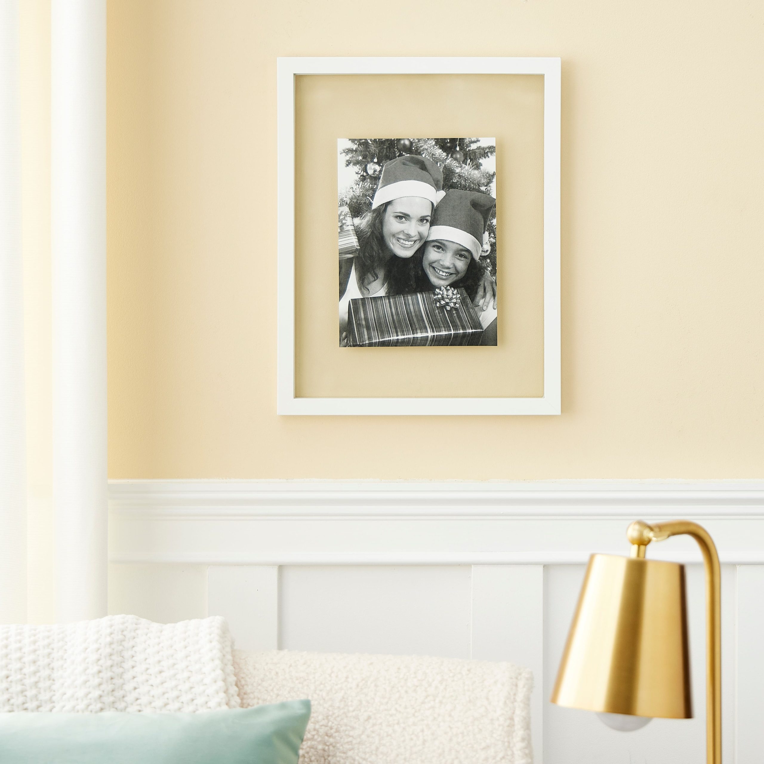 11" x 14" White Float Frame by Studio Décor® - Image 2