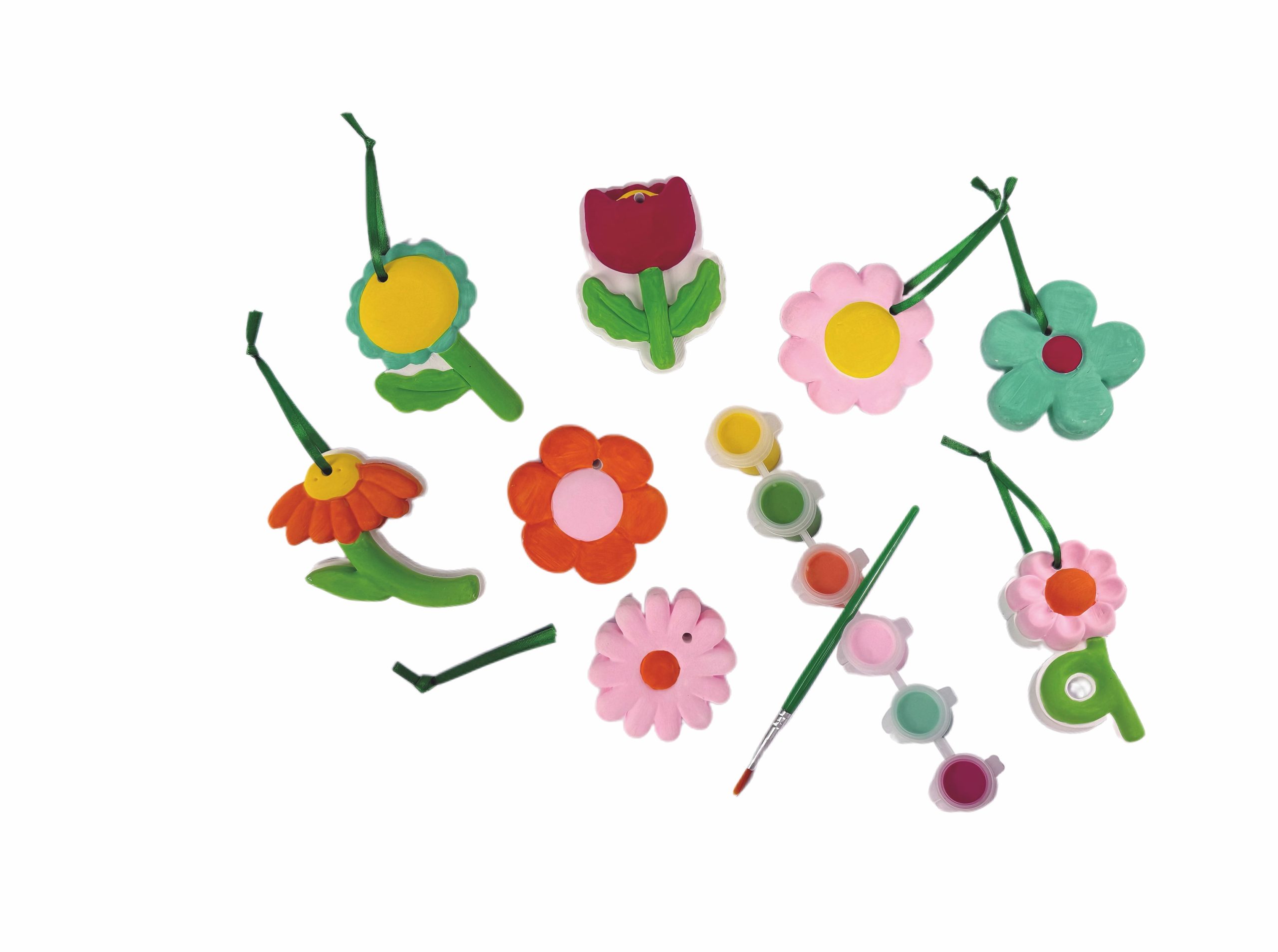 Plaster Flower Ornament Craft Kit by Creatology™ - Image 4
