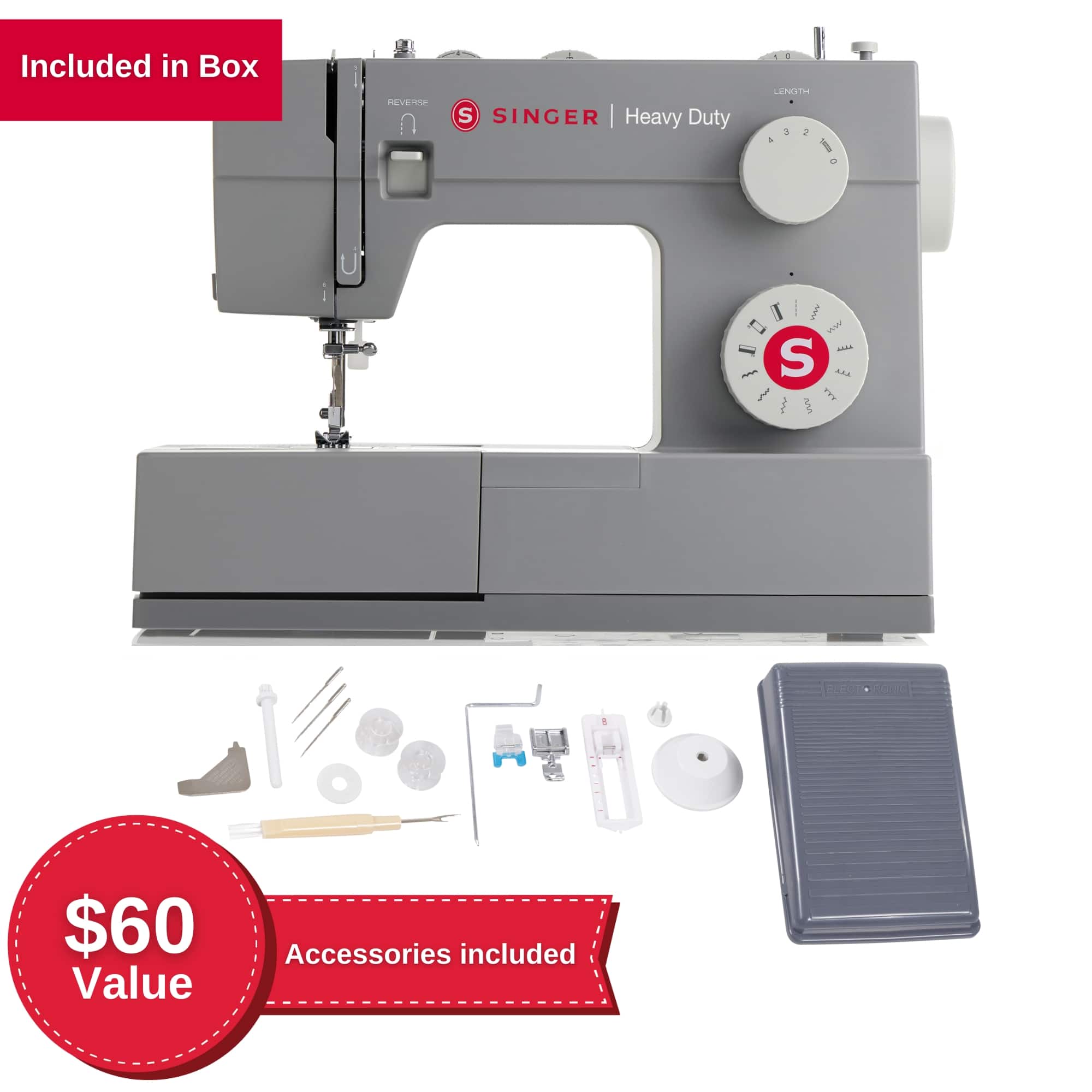 SINGER® Heavy Duty 4411 Mechanical Sewing Machine - Image 2