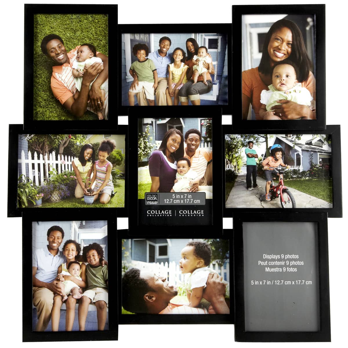 9 Opening 5" x 7" Collage Frame by Studio Décor®