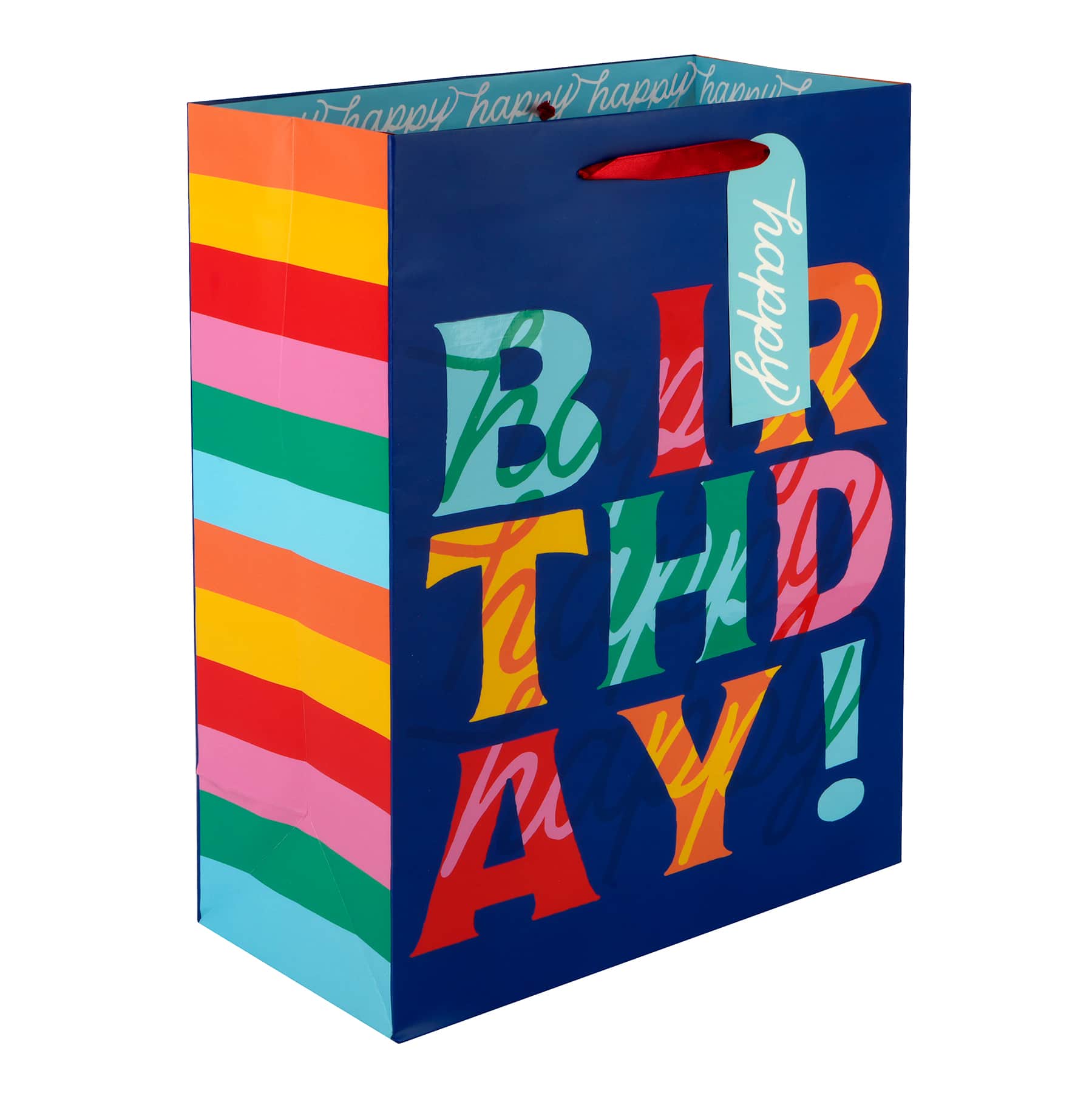 Large Birthday Overlay Gift Bag by Celebrate It™ - Image 2