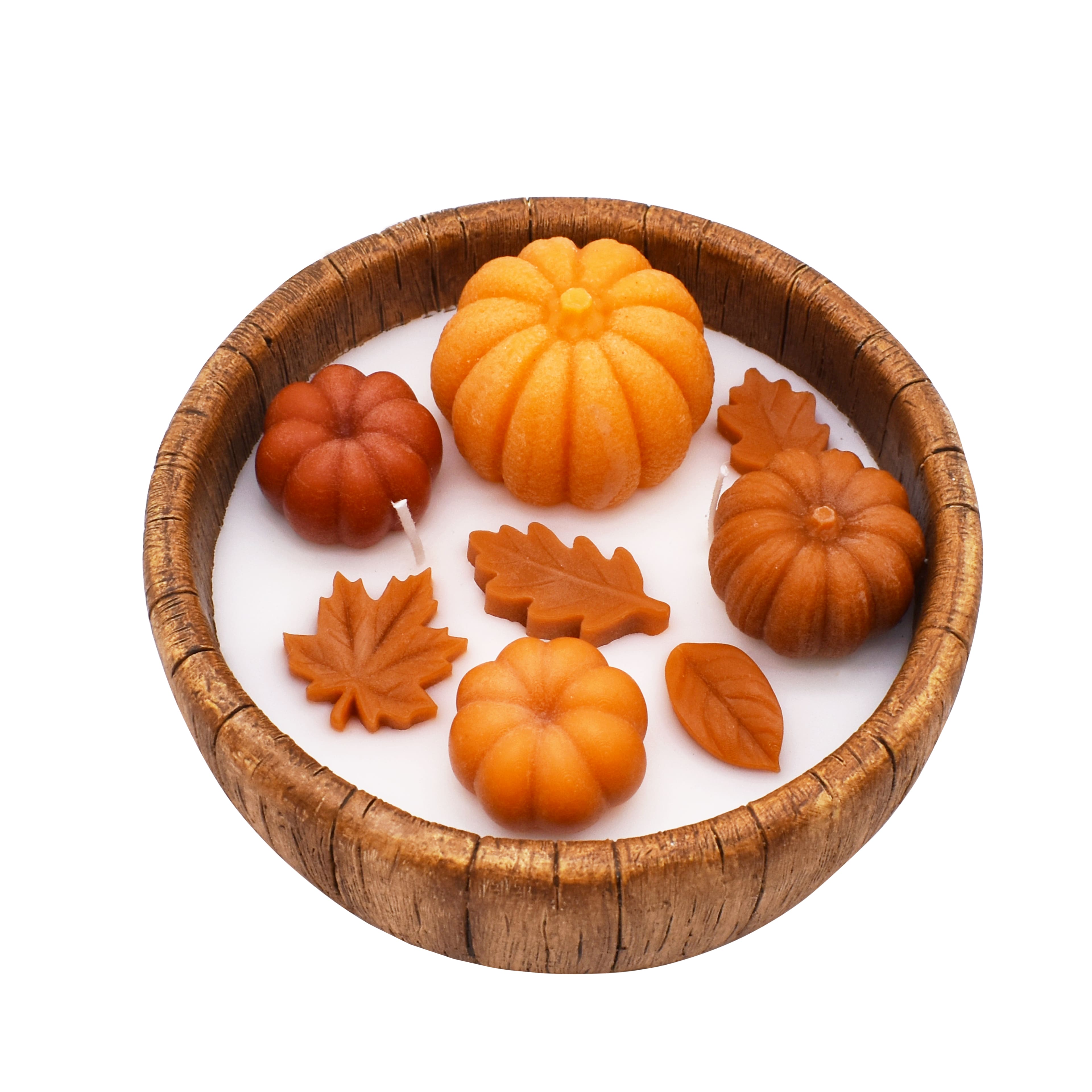 8.25oz. Pumpkin Punch Scented Round Dough Bowl Candle by Ashland®