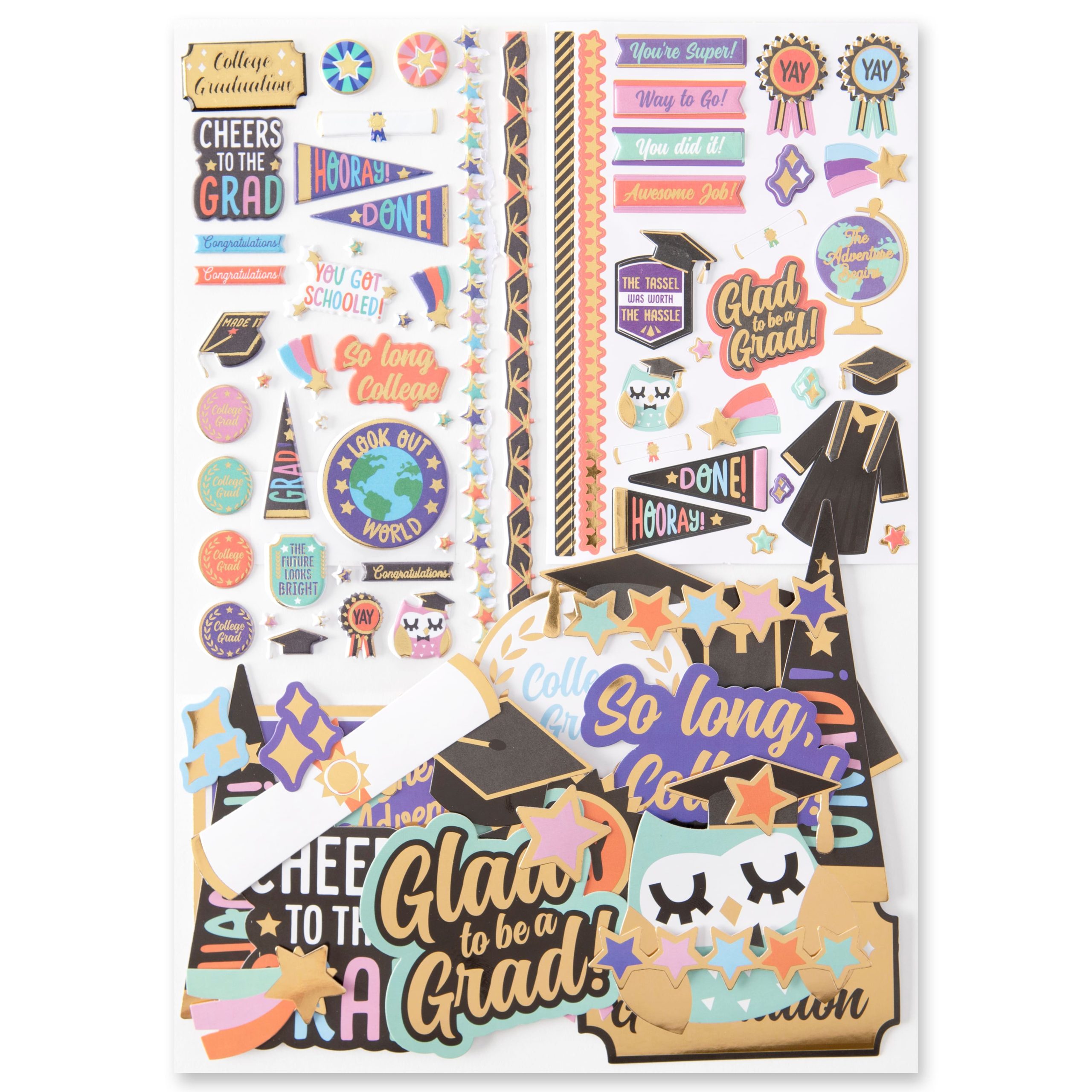 College Graduate Sticker Flip Pack by Recollections™ - Image 4
