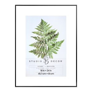 Home™ Black Metal Float Frame by Studio Décor®