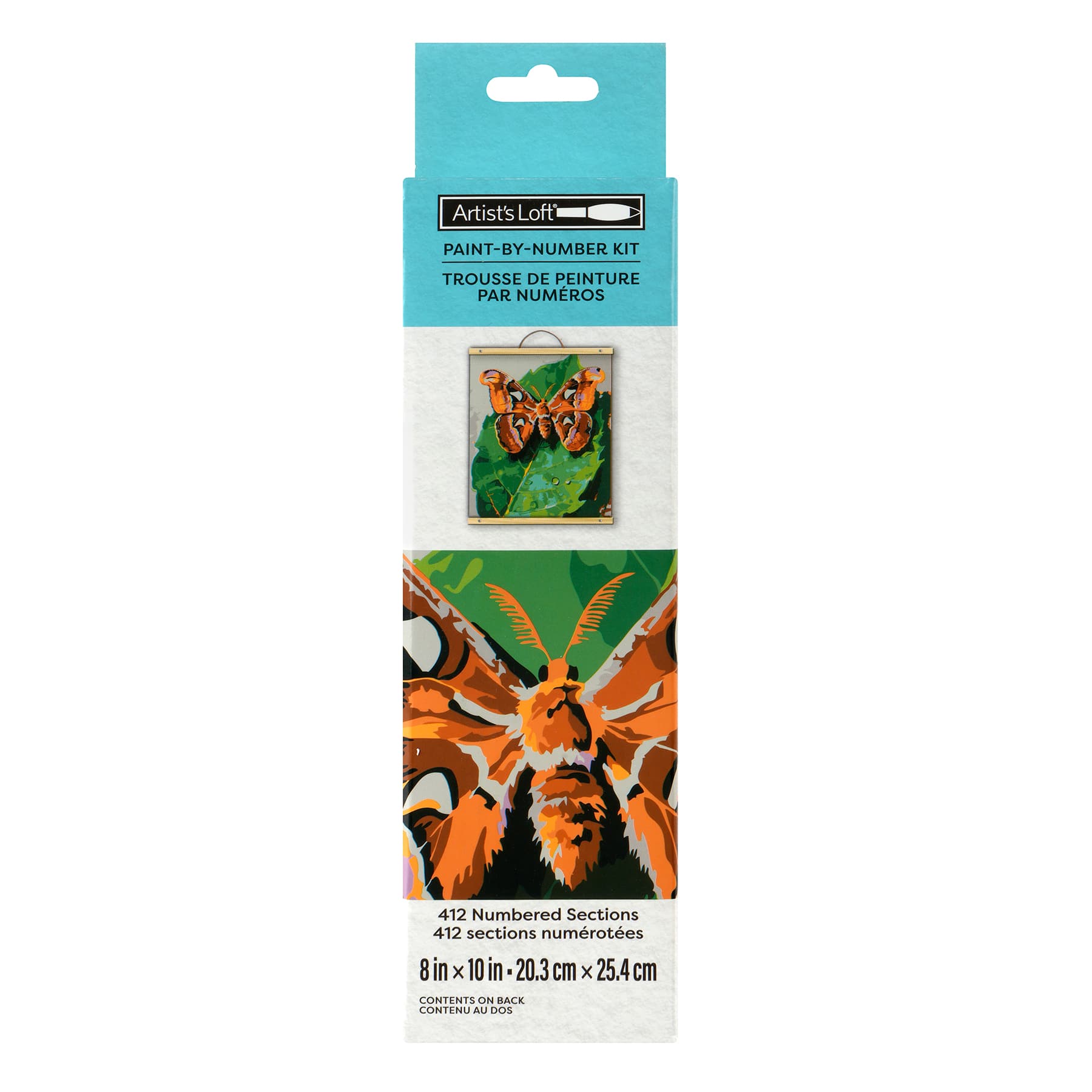 8" x 10" Moth Paint-by-Number Kit by Artist's Loft®