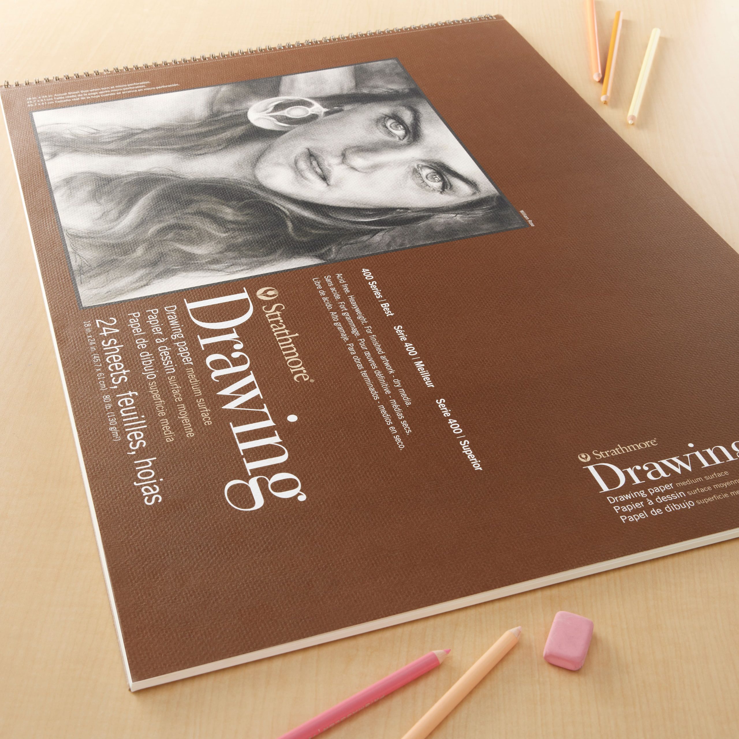 Strathmore® 400 Series Drawing Paper Pad - Image 2