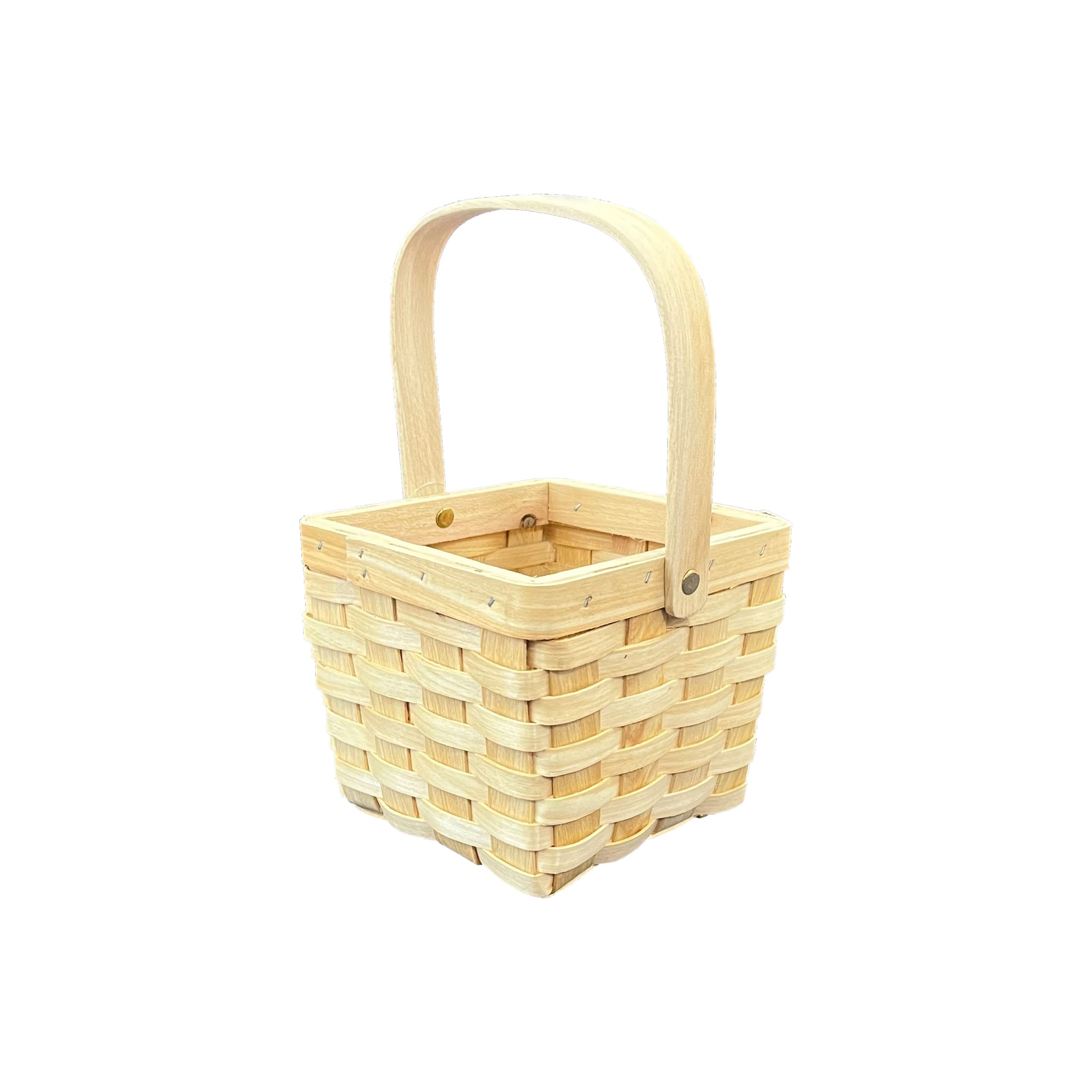Small Natural Square Basket by Ashland® - Image 2