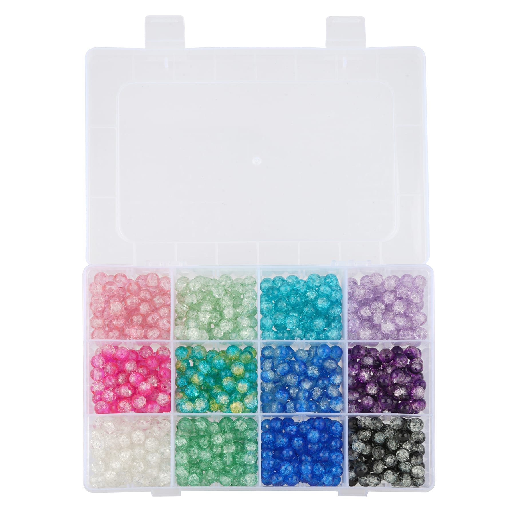 Crackle Glass Beads, 8mm by Bead Landing™ - Image 2