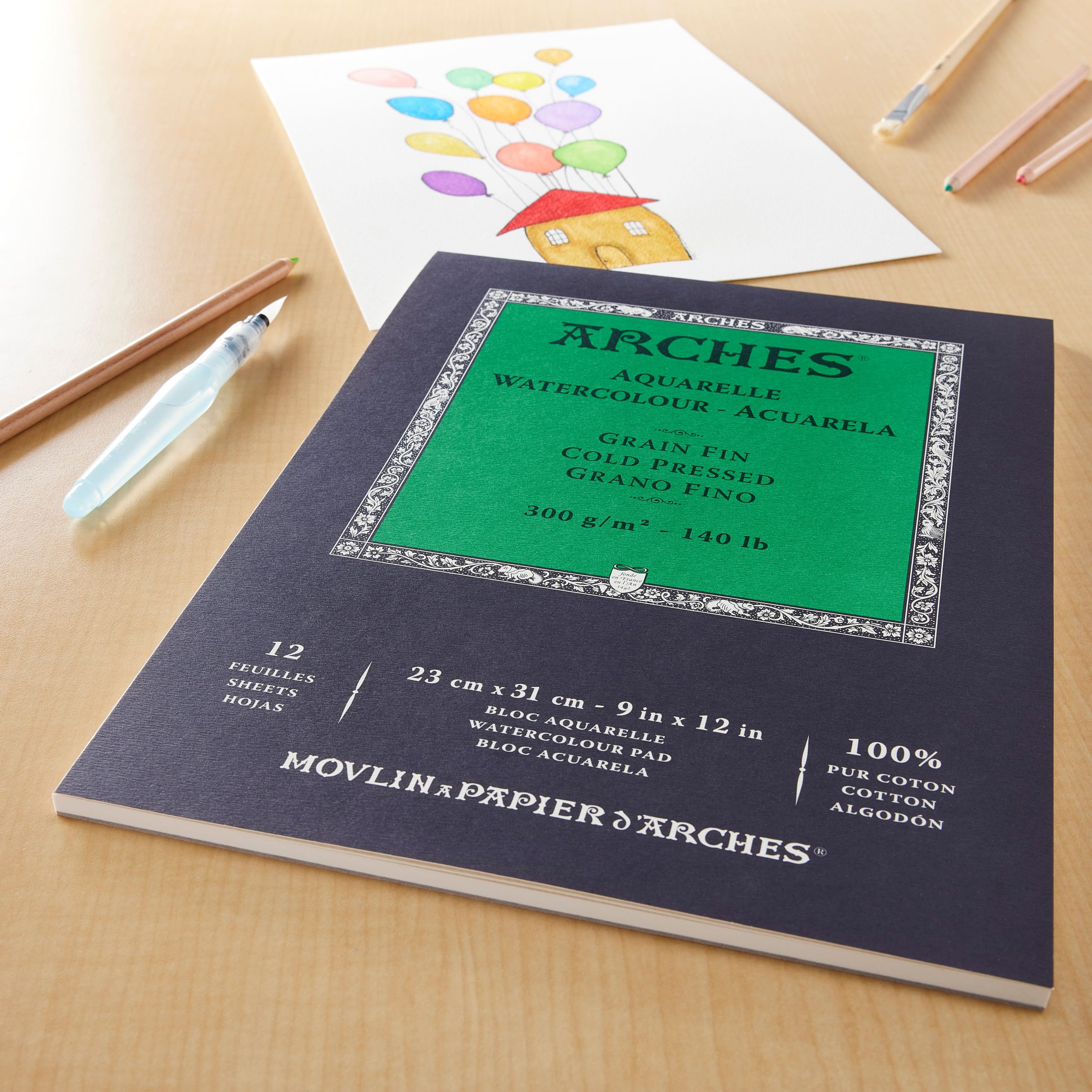 Arches® Cold-Pressed Watercolor Pad - Image 2
