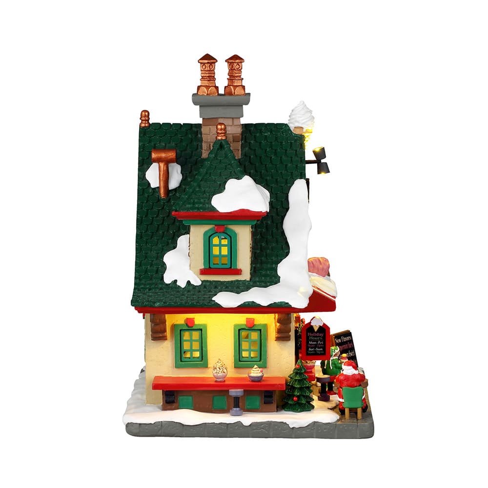 Lemax® Santa's Wonderland™ Polar Ice Cream Parlor - Image 2