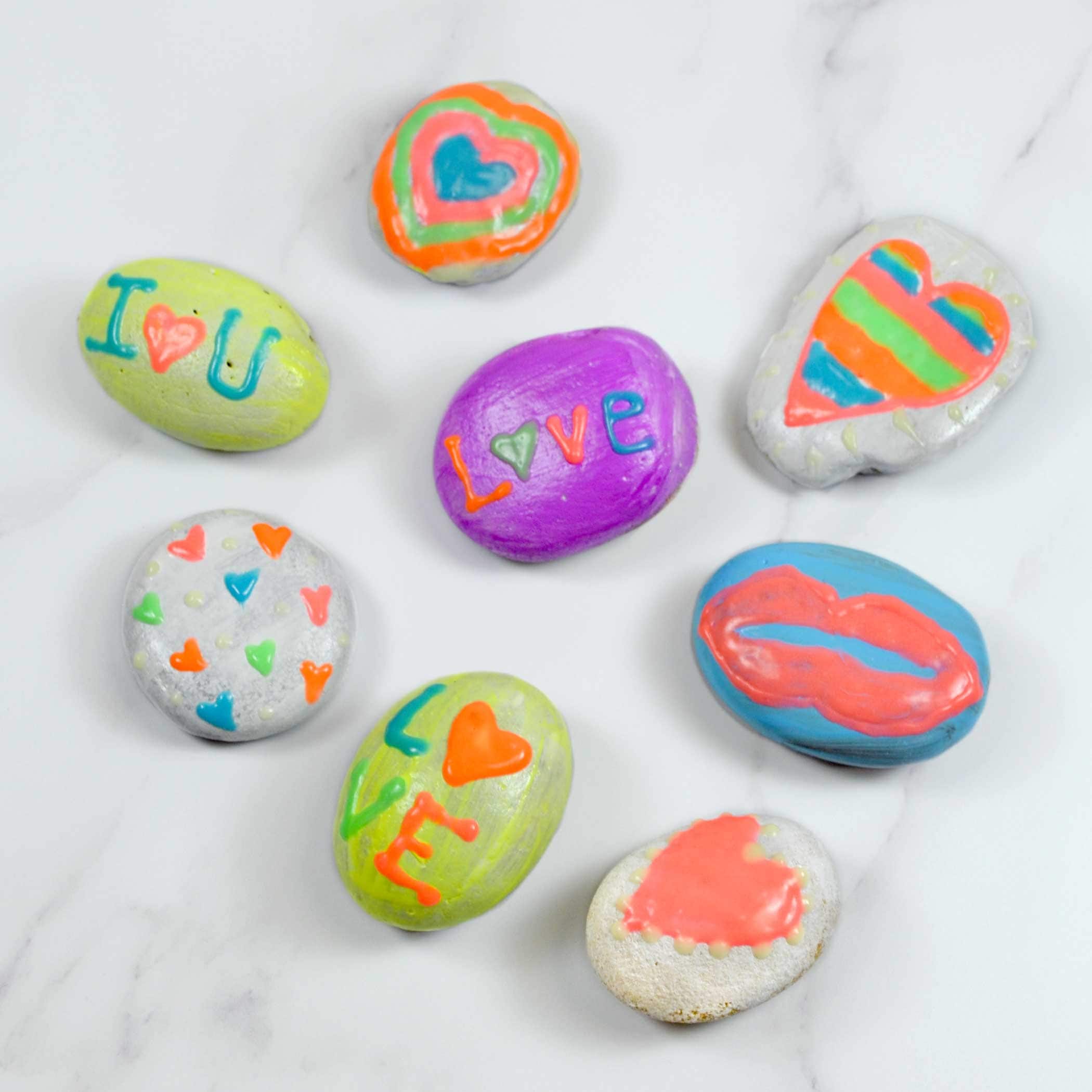 Faber-Castell® Glow in the Dark Rock Painting Kit - Image 4