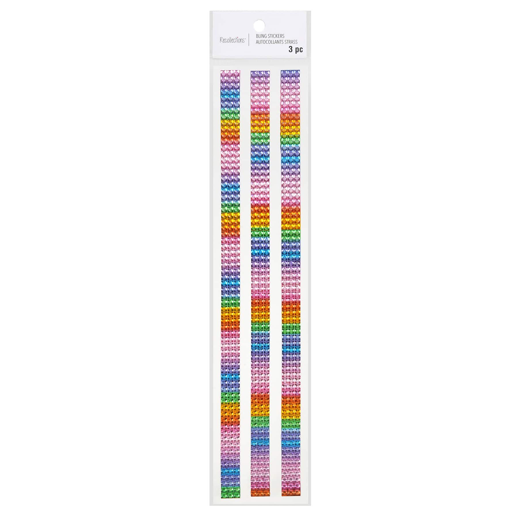 Rainbow Border Bling Stickers By Recollections™
