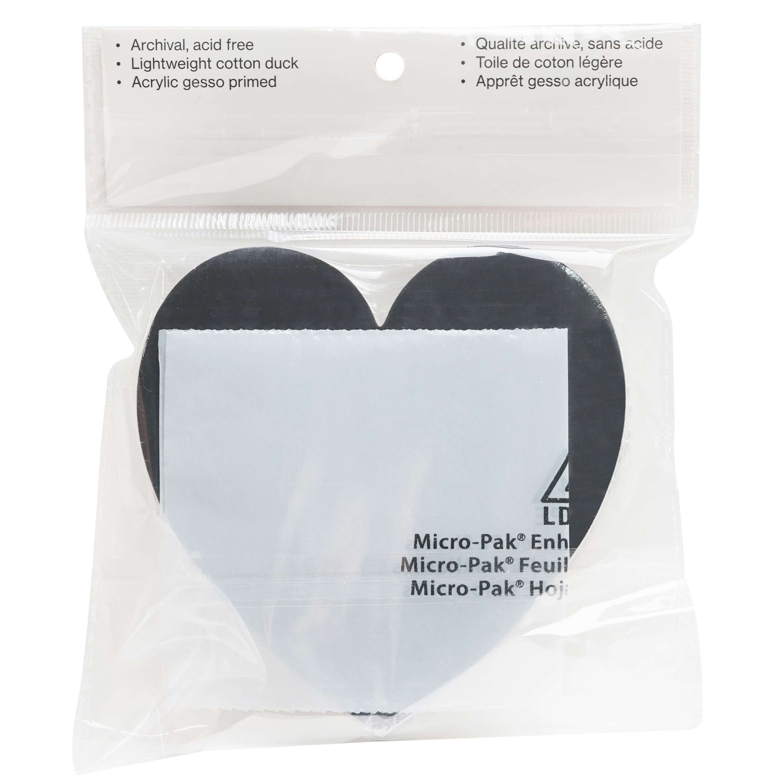 5 Pack 4" Shaped Magnetic Canvas Panels by Craft Smart™ - Image 4