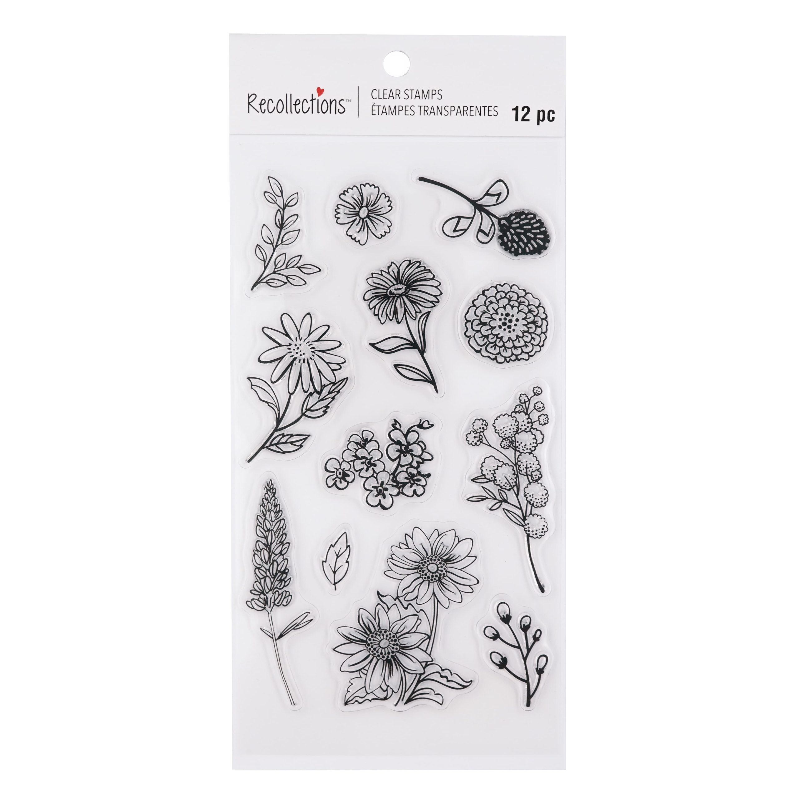Flowers Clear Stamp Set by Recollections™ - Image 2
