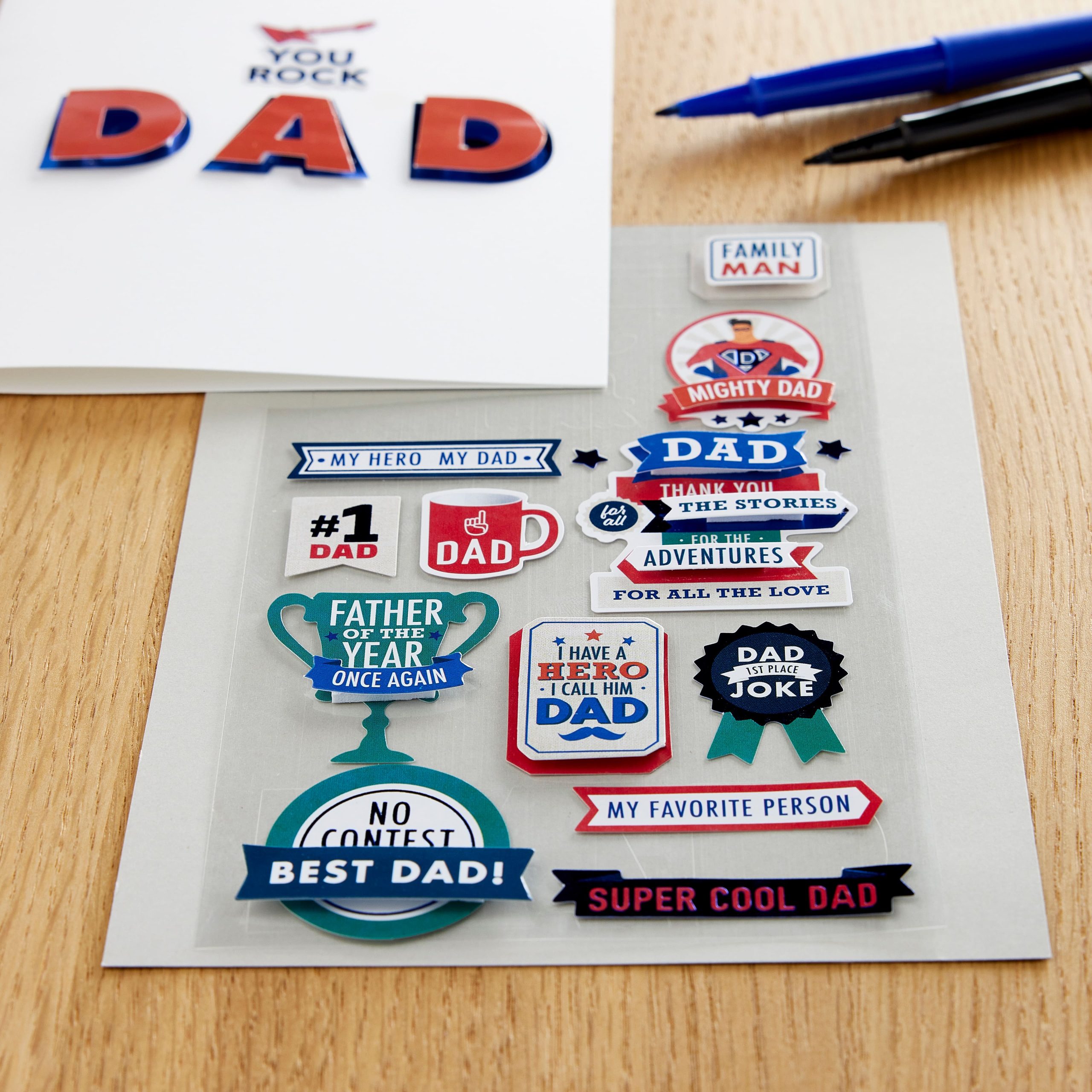 Dad Dimensional Stickers by Recollections™ - Image 2