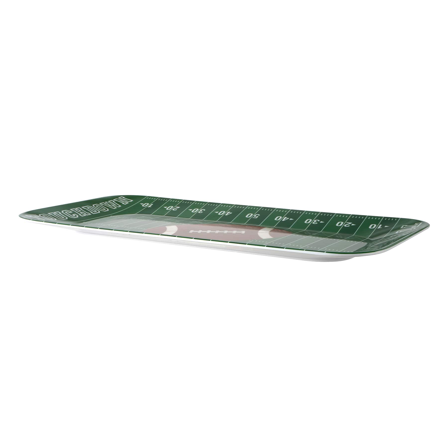 16" Football Field Melamine Platter by Celebrate It™ - Image 2