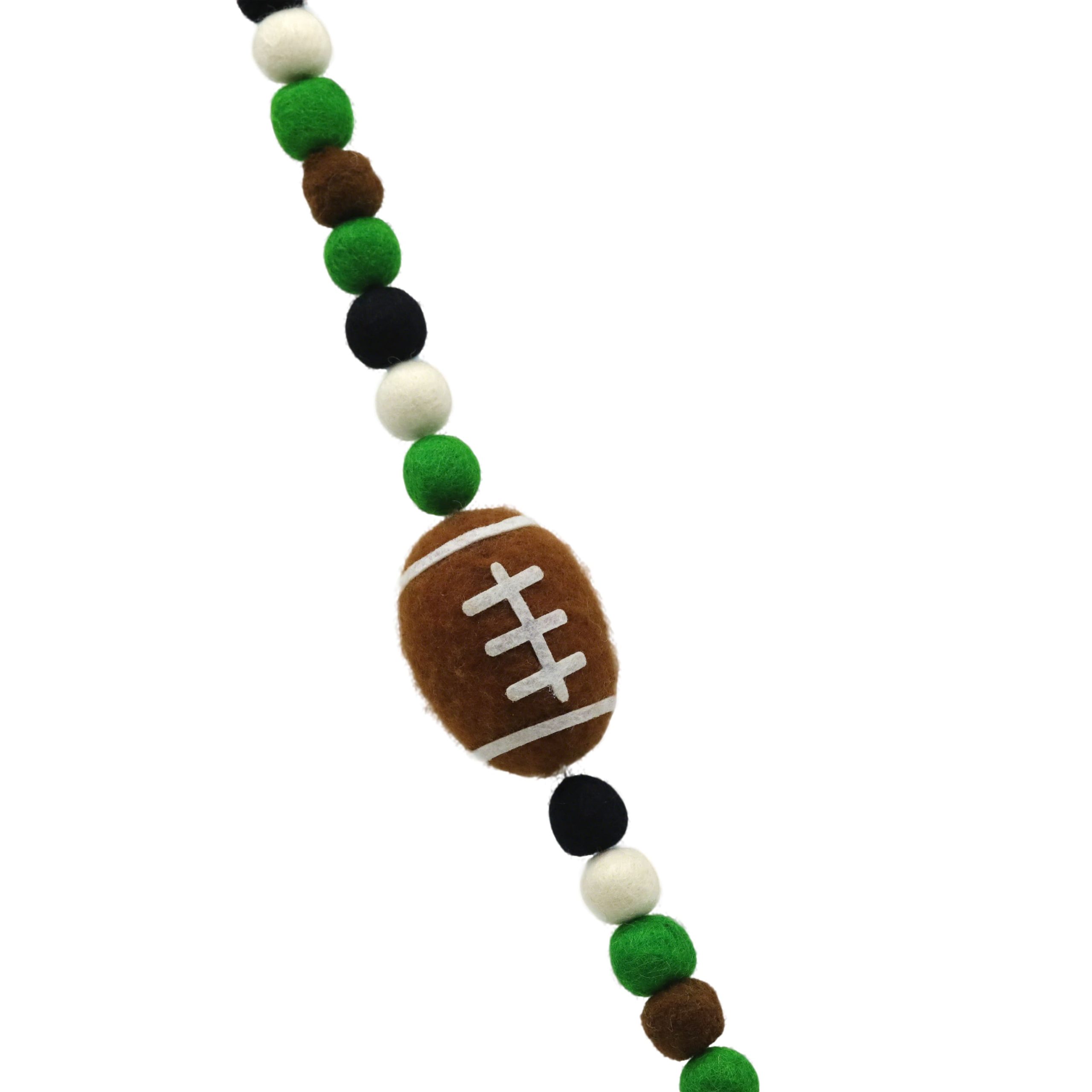 6ft. Felt Football Garland by Celebrate It™ - Image 2